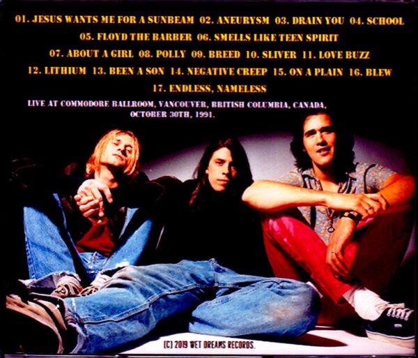 Nirvana/Canada 1991 - Image 2
