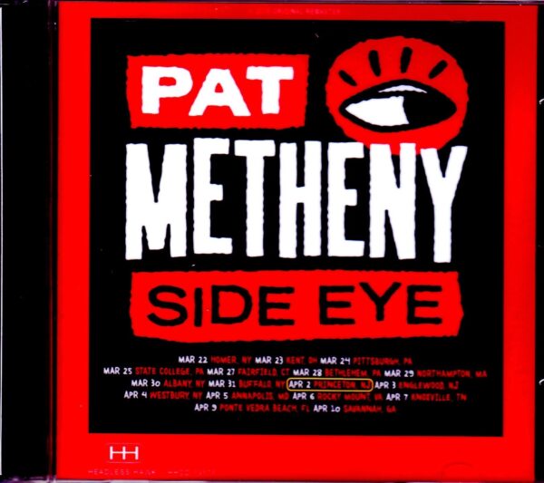 Pat Metheny Side Eye/NJ,USA 2019
