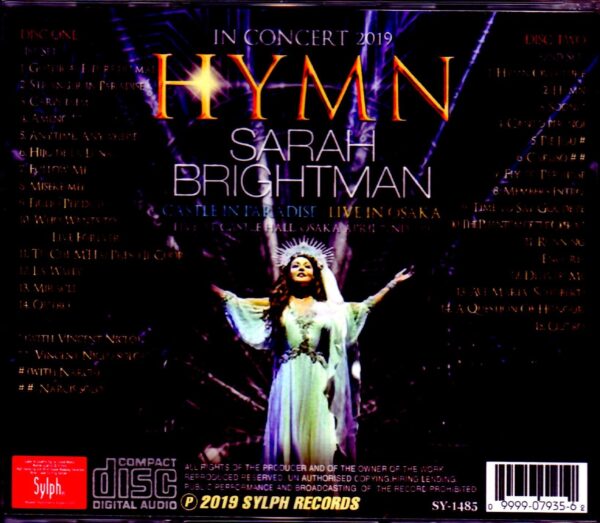 Sarah Brightman/Osaka,Japan 2019 - Image 2