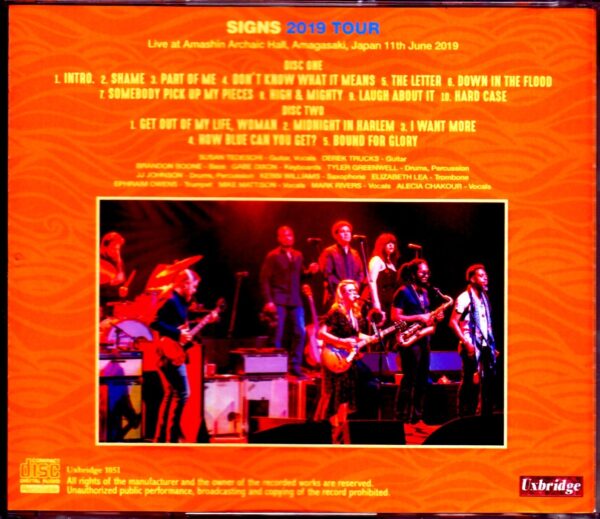 Tedeschi Trucks Band/Hyogo, Japan 2019 - Image 2