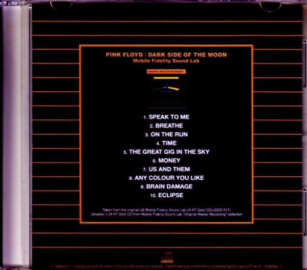 Pink Floyd/Dark Side of the Moon Mobile Fidelity Sound - Image 2