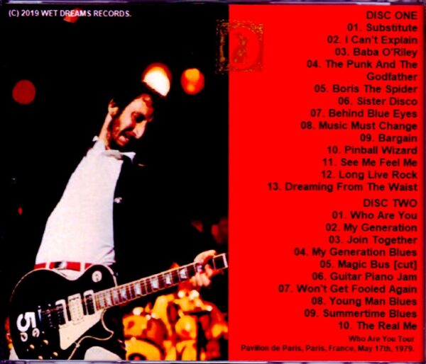 The Who/France 1979 - Image 2
