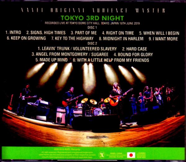 Tedeschi Trucks Band/Tokyo,Japan 6.16.2019 S & V - Image 2
