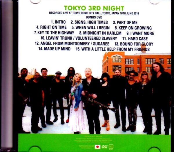 Tedeschi Trucks Band/Tokyo,Japan 6.16.2019 S & V - Image 3