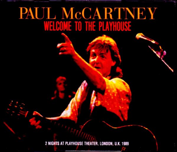 Paul McCartney/London,UK 1989 Rehearsals 2Days