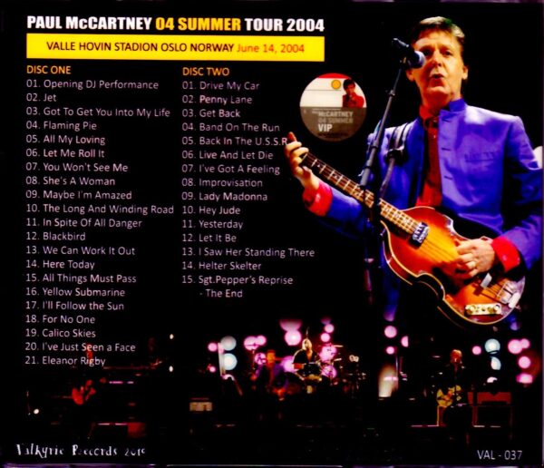 Paul McCartney/Norway 2004 - Image 2