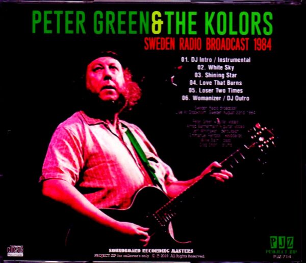 Peter Green & the Kolors/Sweden 1984 - Image 2
