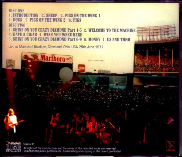Pink Floyd/OH, USA 1977 Upgrade - Image 2