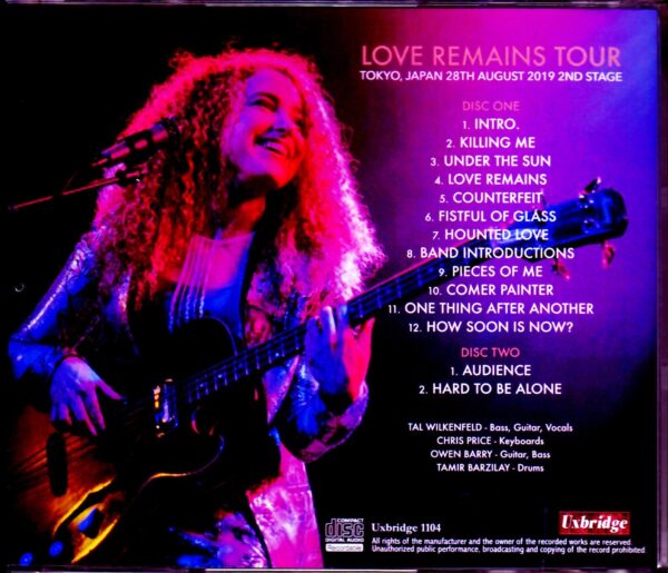 Tal Wilkenfeld/Tokyo,Japan 8.28.2019 - Image 2