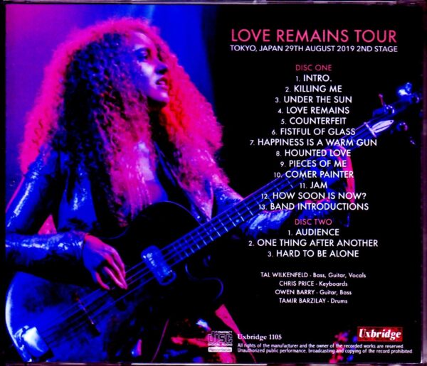 Tal Wilkenfeld/Tokyo,Japan 8.29.2019 - Image 2