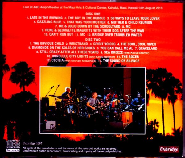 Paul Simon/Hawaii, USA 2019 - Image 2