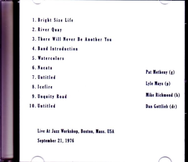 Pat Metheny Group/MA, USA 1976 - Image 2