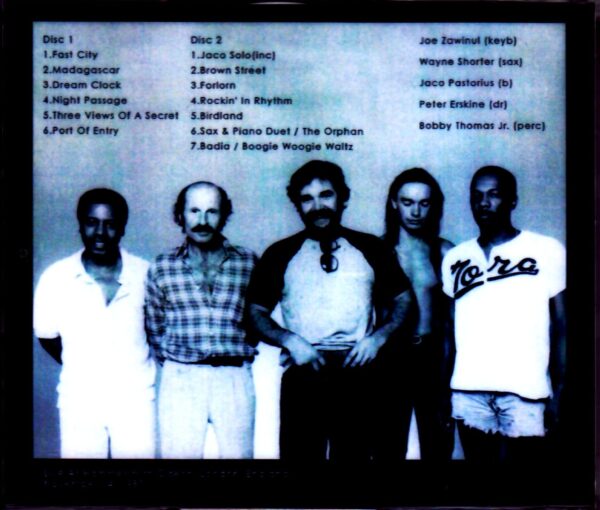 Weather Report/London,UK 1980 Upgrade - Image 2
