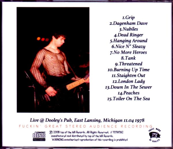Stranglers/MI,USA 1978 - Image 2