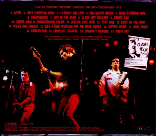 The Clash/London,UK 1978 Upgrade - Image 2