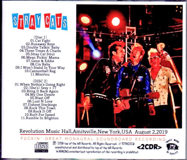 Stray Cats/NY,USA 8.2.2019 - Image 2