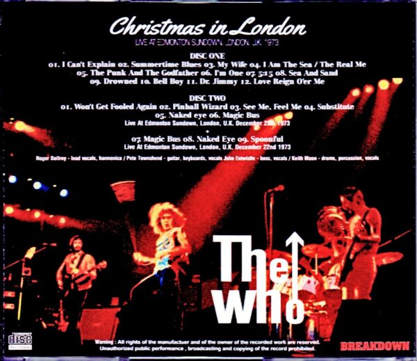 The Who/London,UK 1973 - Image 2