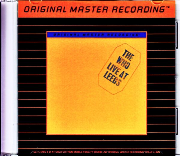 The Who/Live at Leeds Original US Mobile Fidelity Sound Lab