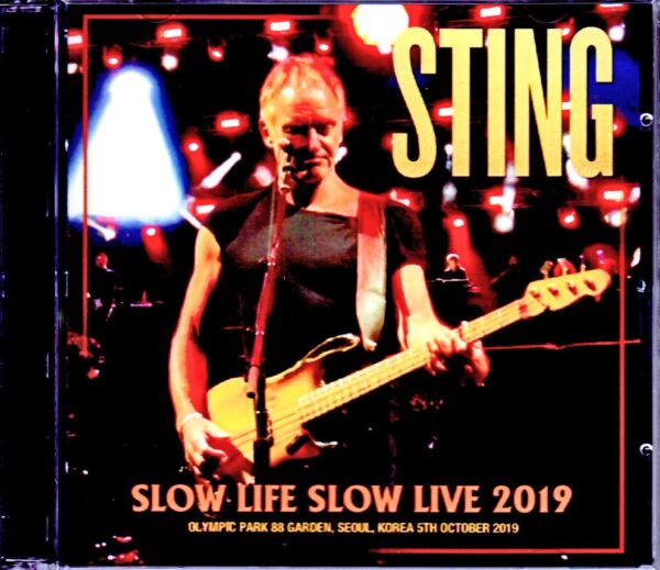 Sting/Seoul,Korea 2019