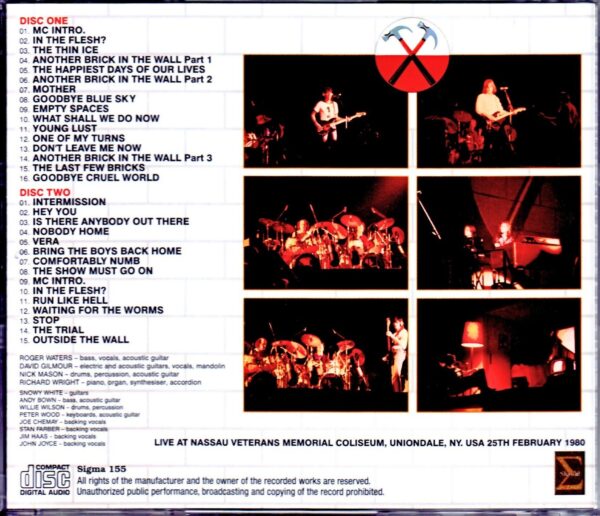 Pink Floyd/NY,USA 2.25.1980 - Image 2