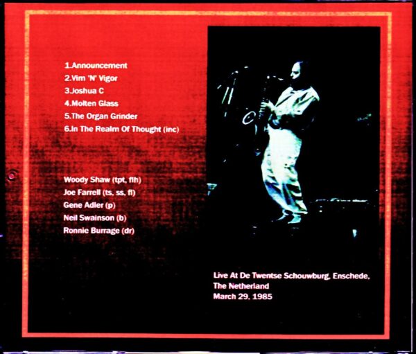 Woody Shaw Quintet, Joe Farrell/Netherlands 1985 - Image 2