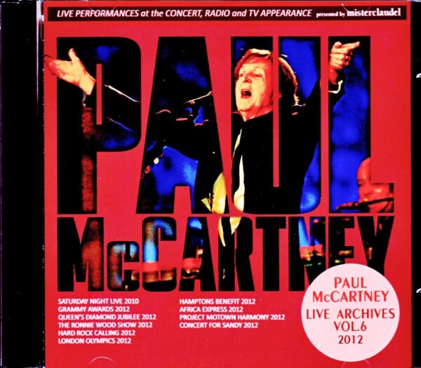 Paul McCartney/Live Archives 2010-2012