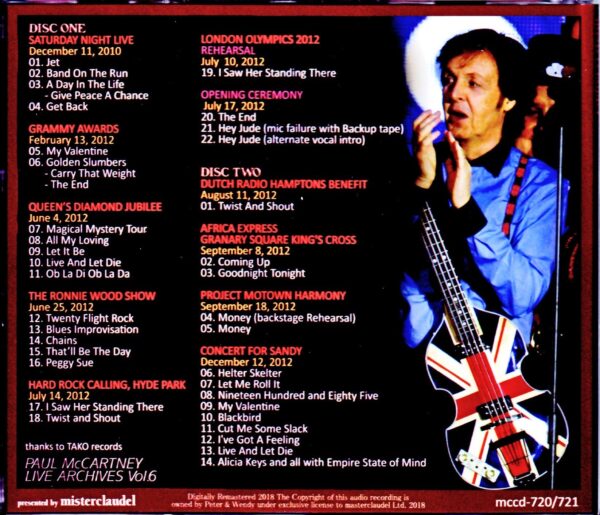 Paul McCartney/Live Archives 2010-2012 - Image 2