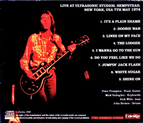 Peter Frampton/NY,USA 1974 - Image 2
