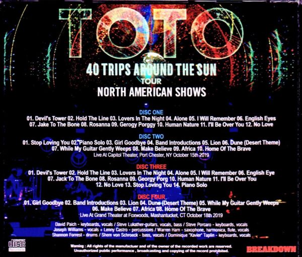 Toto/NY,USA 2019 & more - Image 2