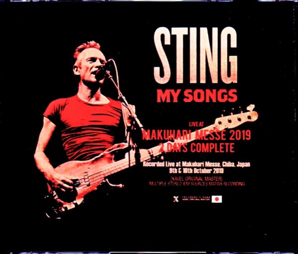 Sting/Chiba,Japan 2019 2 Days Complete IEM Matraix Ver