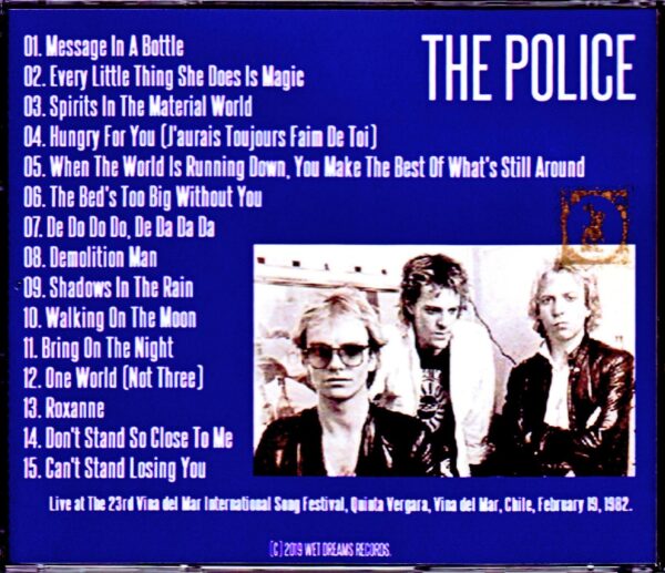 The Police/Chile 1982 - Image 2