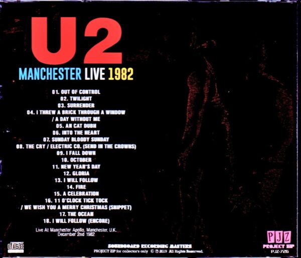 U2/UK 1982 - Image 2
