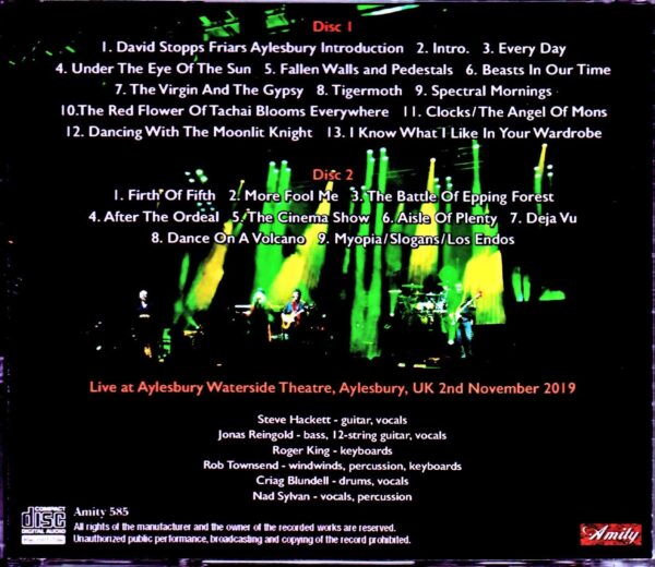 Steve Hackett/UK 2019 - Image 2