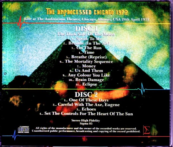 Pink Floyd/IL,USA 1972 Upgrade - Image 2