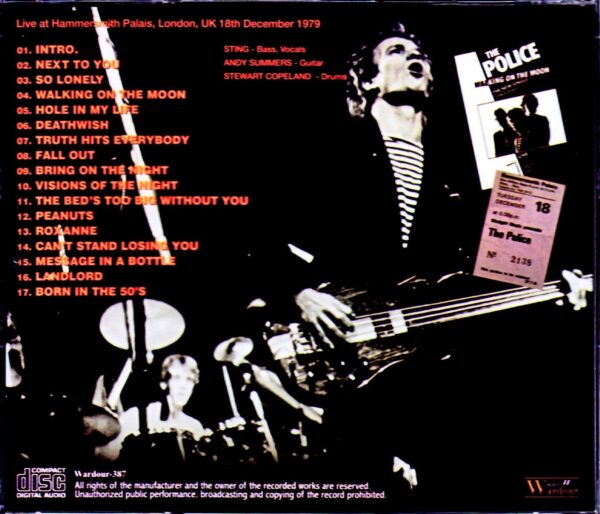 The Police/London,UK 1979 - Image 2
