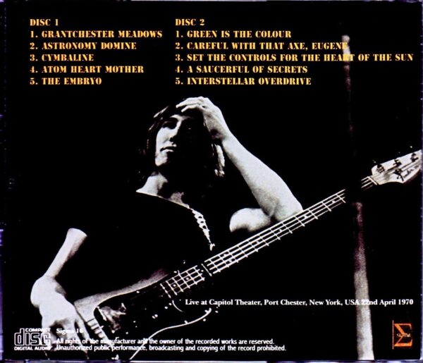 Pink Floyd/NY,USA 4.22.1970 - Image 2