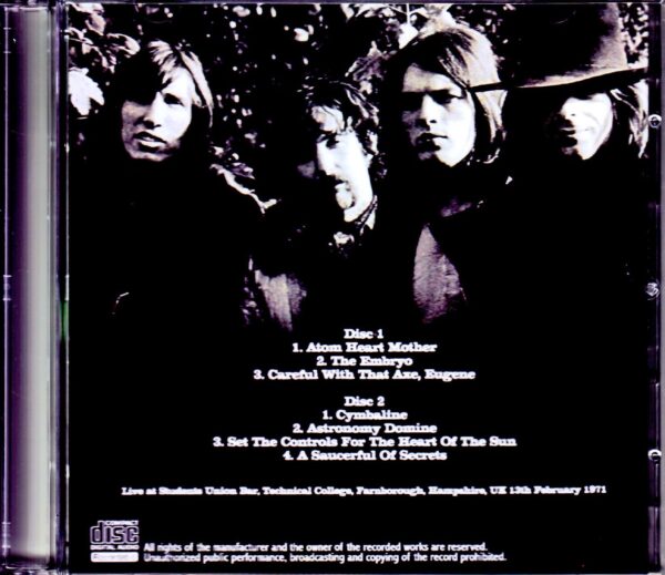 Pink Floyd/UK 2.13.1971 Remastered - Image 2