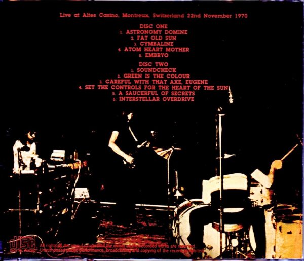 Pink Floyd/Switzerland 11.22.1970 - Image 2