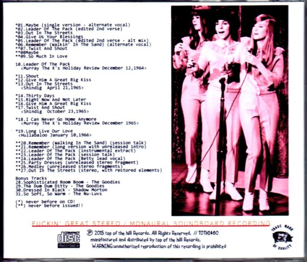 Shangri-Las/Unreleased and Rarities - Image 2