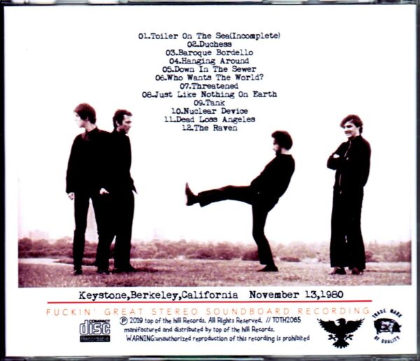 Stranglers/CA,USA 1980 - Image 2