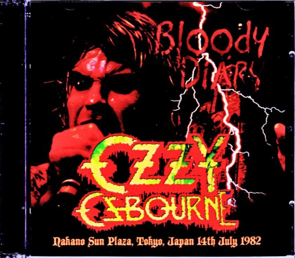 Ozzy Osbourne/Tokyo,Japan 7.14.1982