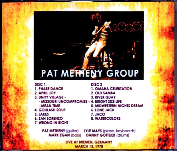 Pat Metheny Group/Germany 1978 - Image 2