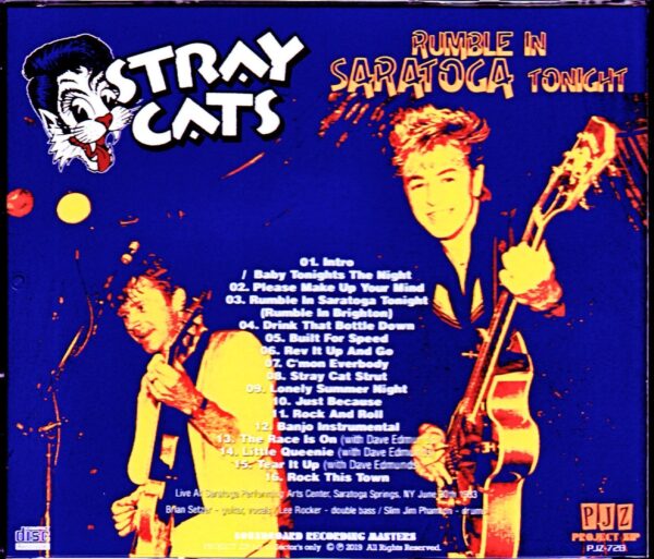 Stray Cats/NY,USA 1983 - Image 2