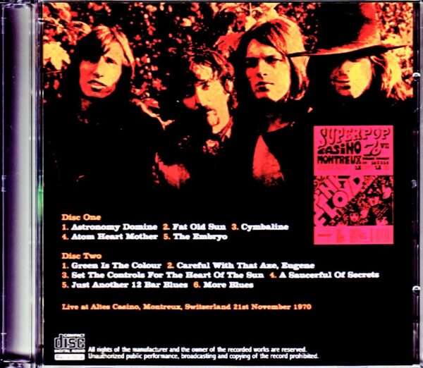 Pink Floyd/Switzerland 11.21.1970 Repitched & restored - Image 2
