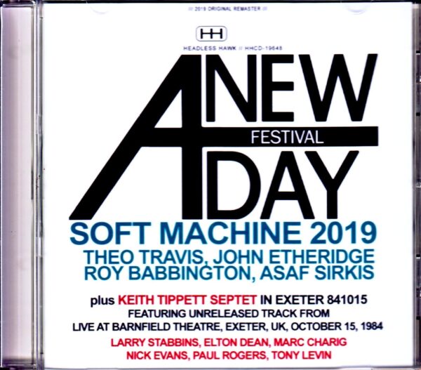Soft Machine, Keith Tippett Septet/UK 2019 & more