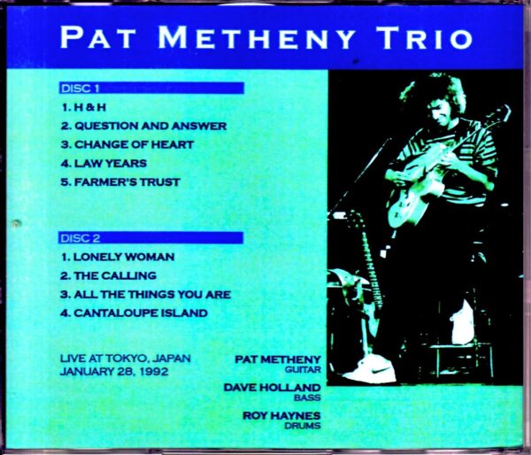 Pat Metheny Trio/Tokyo,Japan 1992 - Image 2