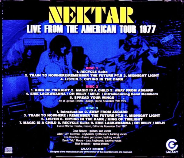 Nektar/IL,USA 1977 & more - Image 2