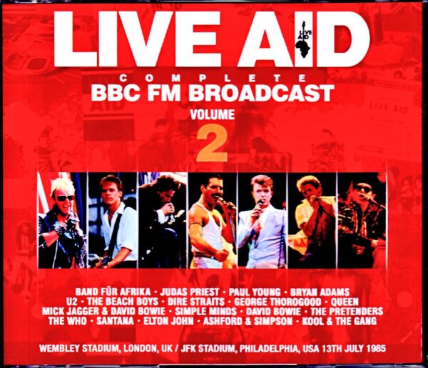 Various Artists Who,The,Beach Boys,Queen,David Bowie,Elton John/London,UK & PA,USA 1985 Off-Air Mastrers Vol.2