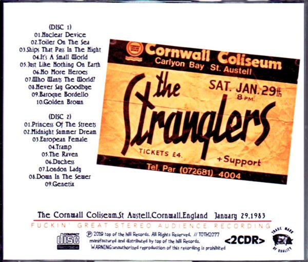 Stranglers/England,UK 1983 - Image 2