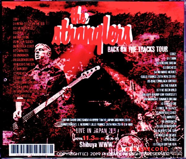 Stranglers/Tokyo,Japan 2019 & more - Image 2